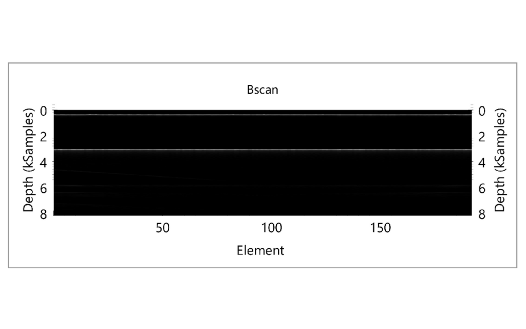 StingArray report – General Test: B-scan